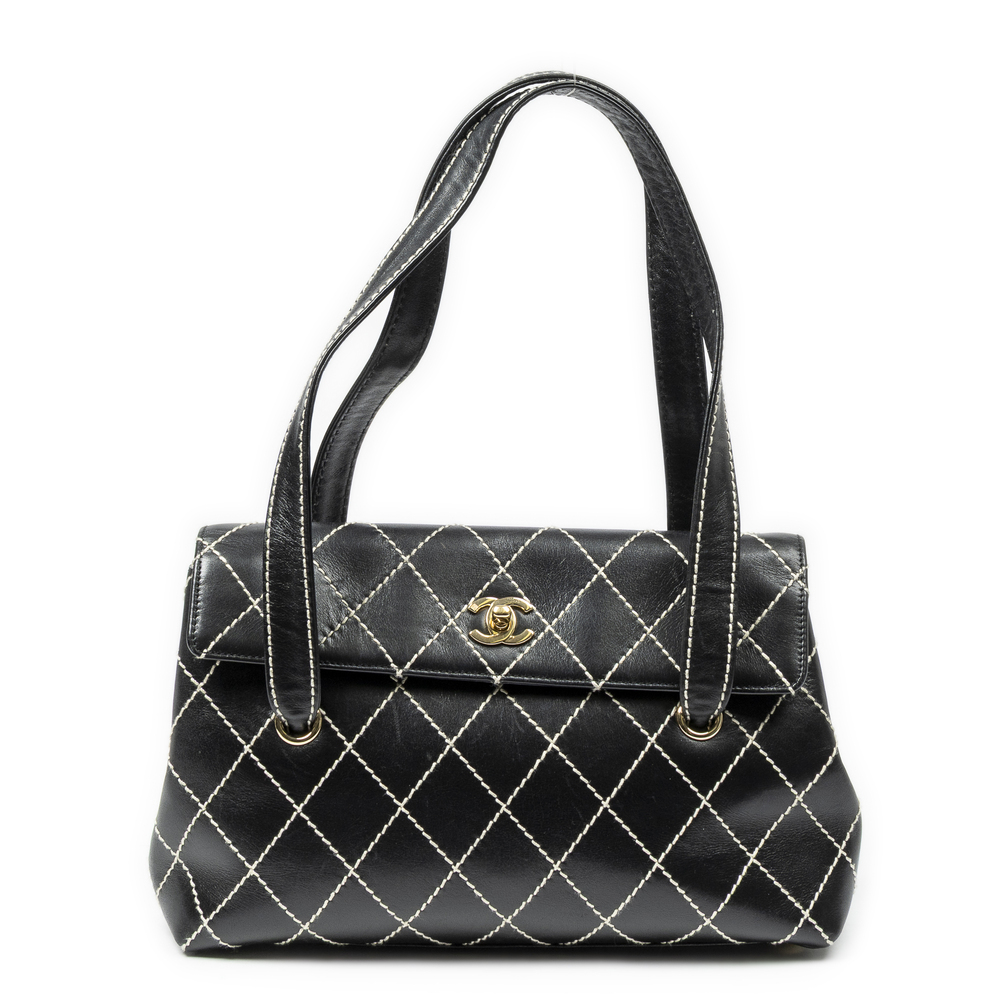 Chanel CC Wild Stitch Surpique Flap